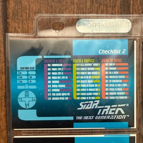 1992 Impel Star Trek TNG Inaugural Edition Complete Base Set #1-120 - Picture 10 of 17